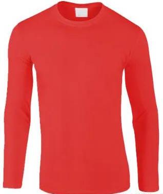                  Casual Unisex Black Plain T-Shirt Custom, Wholesale Full Sleeve Shirts for Men, Long Sleeve T-Shirts for Men             