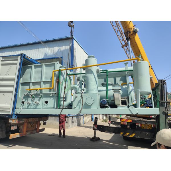 Waste Oil Refinery Equipment Small Distiller Pyrolysis Oil To Diesel Used Oil Recycle Machine