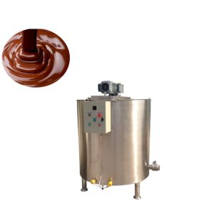 500L Electric Heating Melting Tank Chocolate Enrober Machine Double Jacket