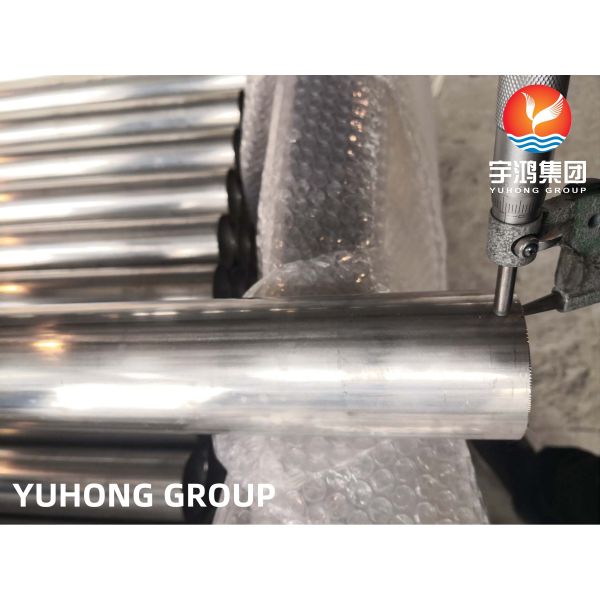 ASTM A249 TP321 Stainless Steel Welded Bright Annealed Tube, Heat Exchanger and Condenser Application