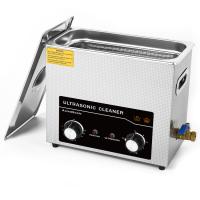 Professional Stainless Steel Digital Ultrasonic Cleaner 6000ml with Adjustable Timer