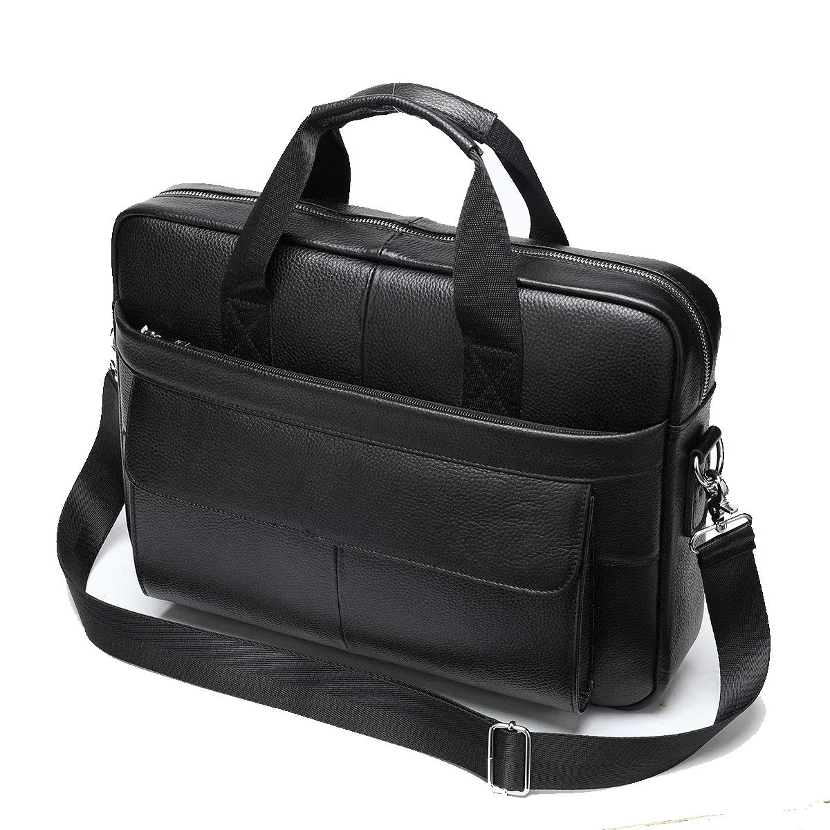 For Laudtec Leather Laptop Briefcase Elegant Luxury Business Backpack with Shoulder Strap Pure Colour Simple Design-DNB47 Wholesale OEM/ODM/Private Label