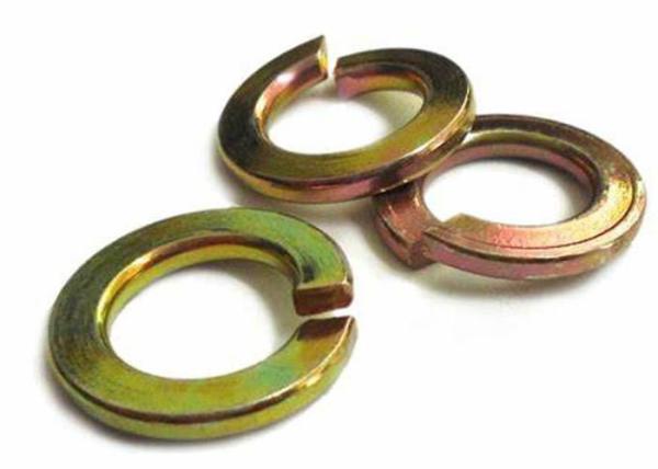 M20 M22 M24carbon Steel Yellow White Blue Zinc Spring Lock Washer DIn127