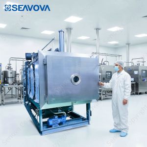 75kg/Batch Freeze Drying Equipment 8m2 Lyophilizer Pharmaceutical