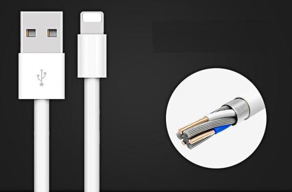 rapid classic white lightning USB cable for Iphone 7(plus)/6S(plus)/6(plus)/5S/5C/5/Ipad air/mini
