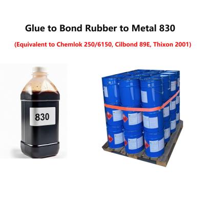 Glue to Bond Rubber to Metal 830 - Equivalent to Chemlok 250/6150, Cilbond 89E, Thixon 2001