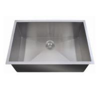 Évier de cuisine simple inoxydable à angle droit de bassin Undermount 600*450mm