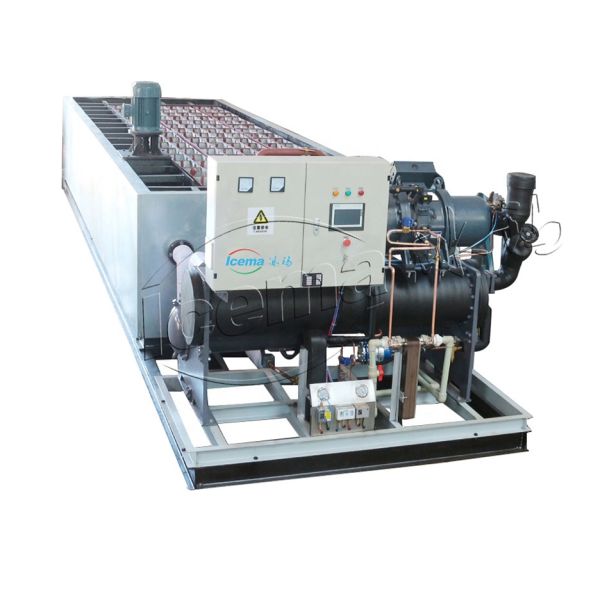 Brine Type Industrial 10 Ton Ice Block Making Machine 380V