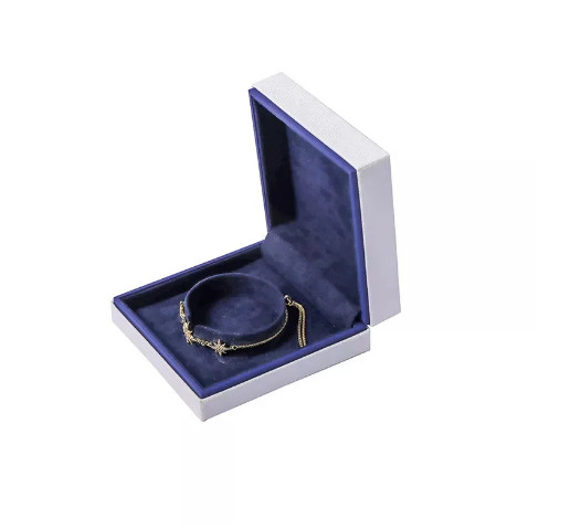 Flip Top Gift Magnetic Jewelry Packaging Box Custom High End