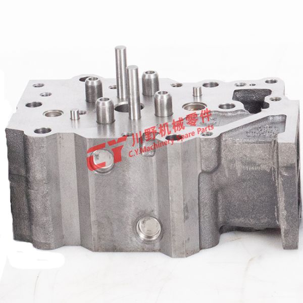 6156 - 11 - 1100 Diesel Engine Cylinder Heads For Komatsu 6D125 PC400 - 7