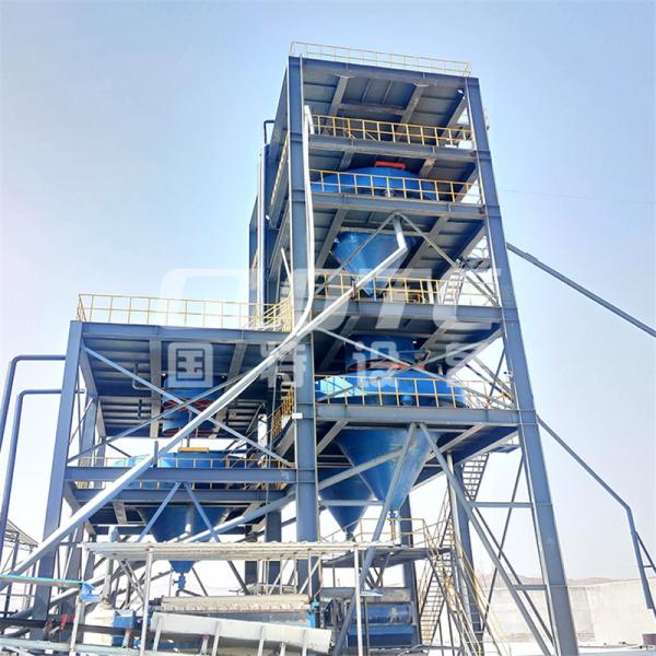 Linha de processamento de areia de sílica Máquina de lavar areia com serviço pós-venda 7 * 24 horas