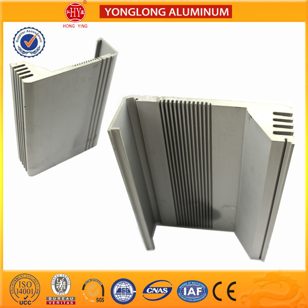 Высокопрочные алюминиевые профили штранг-прессования Heatsink для освещения приведенного