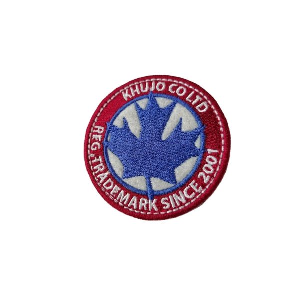 Factory Efficient Custom Design Embroidery Patches Ironing Embroidered Badges for Hats and Clothes