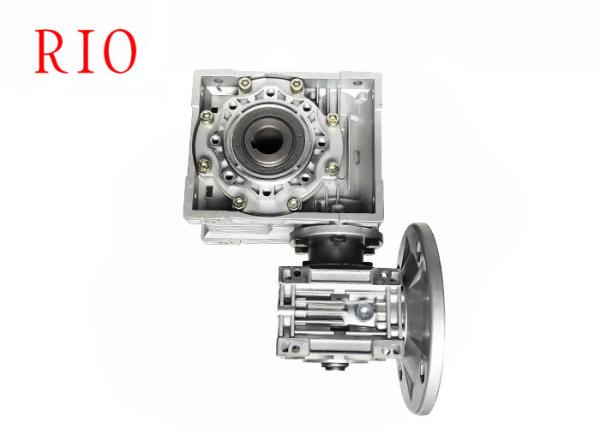 No Rust Double Reduction Worm Gear Box Nmrv Series Safe Operating