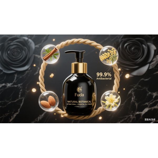 【Essence Orientale】Savon Mains Antibactérien Hydratant Rose Noire Oud | Nourriture botanique luxueuse