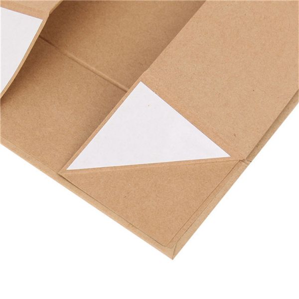 Kraft Paper Apparel Packaging Box Eco Friendly Collapsible Magnetic Gift Boxes