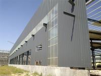 Fabrica de estruturas de aço pintadas Q235 Q355B Galvanizado a quente