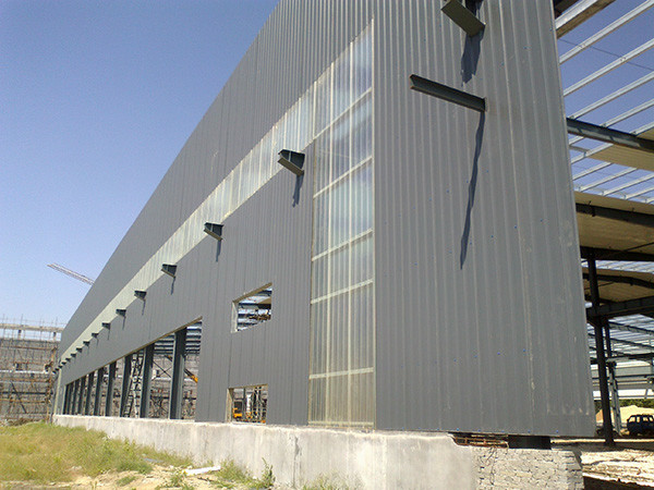 Hot Dipped Galvanized Steel Structure Factory Q355B Steel Frame Construction Factory