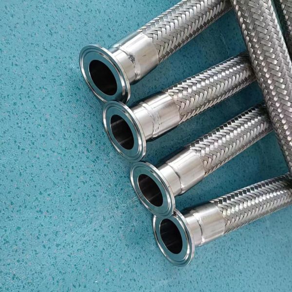 Marine Grade Metal Flange Braided Hose With Secure Connection And Abrasion Resistance