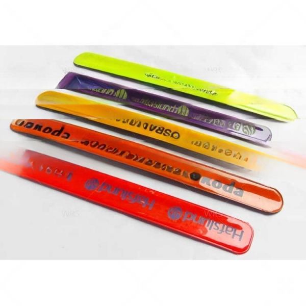 CE EN13356 Certified Reflective Wrist Wap 30cmx3cm or Customized Width 3-CM for Kids