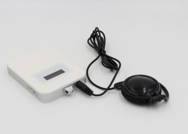 Radio Frequency And Infrared Induction Tour Guide Device 0.5M To 30M