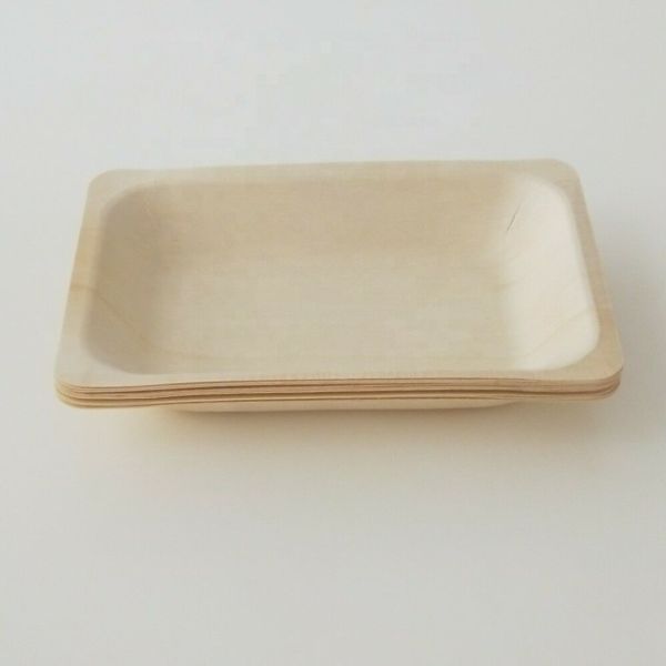 6 Inch To 10 Inch Disposable Sushi Plates 25pcs Per Bag