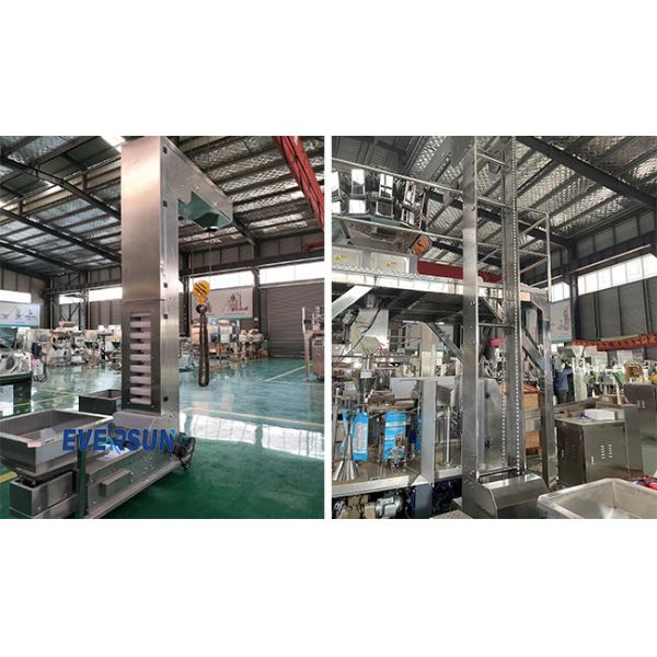 304 нержавеющая сталь Z ведра лифтовые конвейеры конфеты упаковки подъемная машина