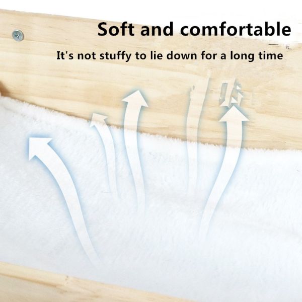 Новой клетка царапины гнезда DLY кота любимца пузыря кота гамака кота двойного назначения установленная стеной мягкая деревянная небольшая добившийся успеха своими силами анти- в запасе