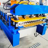 La haute catégorie G550 matérielle a ridé le petit pain de feuille de toit formant le contrôle de PLC de machine