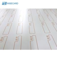 Incrustation Wisecard LF / HF / puce UHF RFID Prelam pour carte à puce EMV