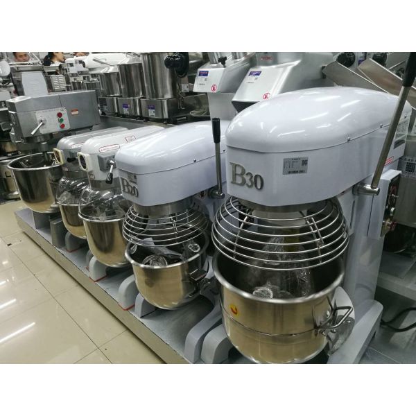 China Food Processing Equipments Eggbeater And Dough Mixer Frequency Conversion Speed 20L Max.Kneading 6KG factory 	 Foo