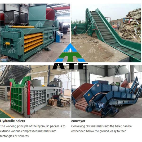 80T 100T 120T 150T Presses hydrauliques à balles en carton à balles en carton