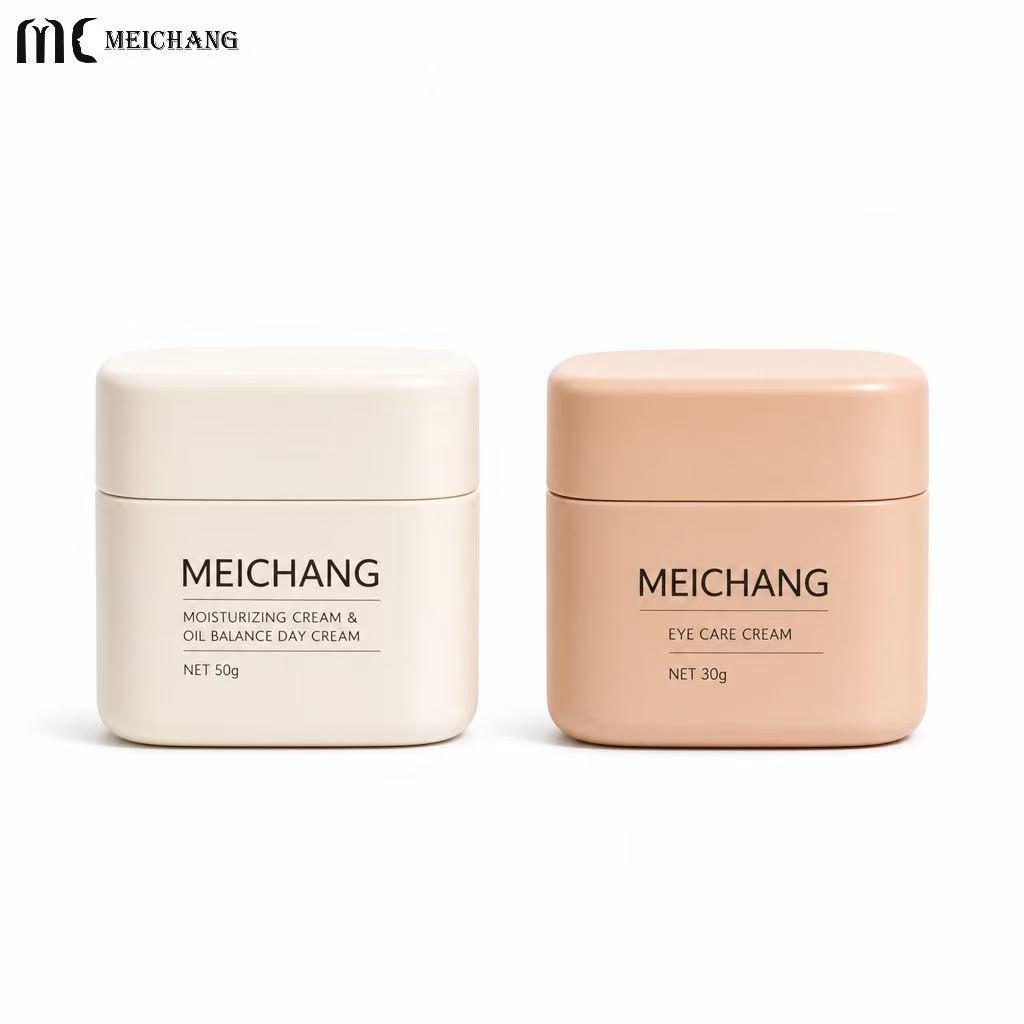 30g 50g Square PET Cream Jar with Wide Mouth(MC-P-567)