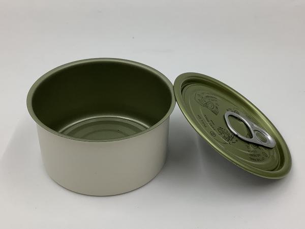 Tailored Two Piece Shallow Round Tin Cans Caliber 202 55ml 53mm×32mm
