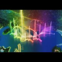 Des lumières sous-marines à LED pour les fontaines