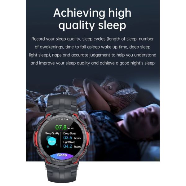OEM ODM 1.28inch digital water resistant weight lifting heart rate monitoring custom gps tracking caller id smart phone calling V6 watch alarm clock smart home sports digital watches