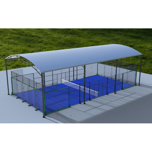 Green Padel Court Tent CE EN Compliant Storm Proof For Indoor Outdoor Events