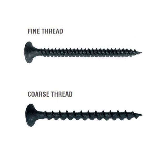 1000pcs Metal Gypsum Screws Standard Length