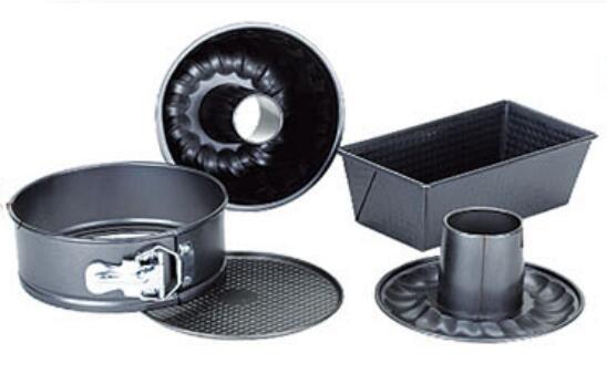 Carbon steel Ceramic coating Custom-Made Cake Mold waffle pan bakeware set cookie sheet,cooking brush