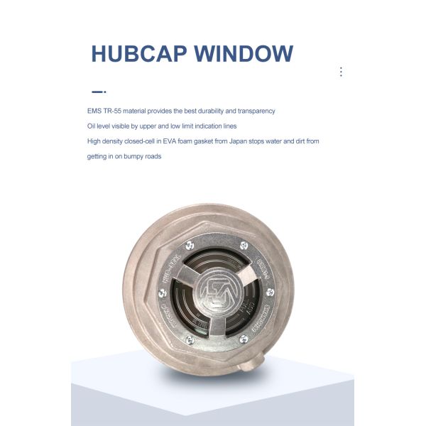 Finishing Shot-peened Vibratory Polished D1-4075 D2-4075 Hub Caps by TEXCAN STEMCO