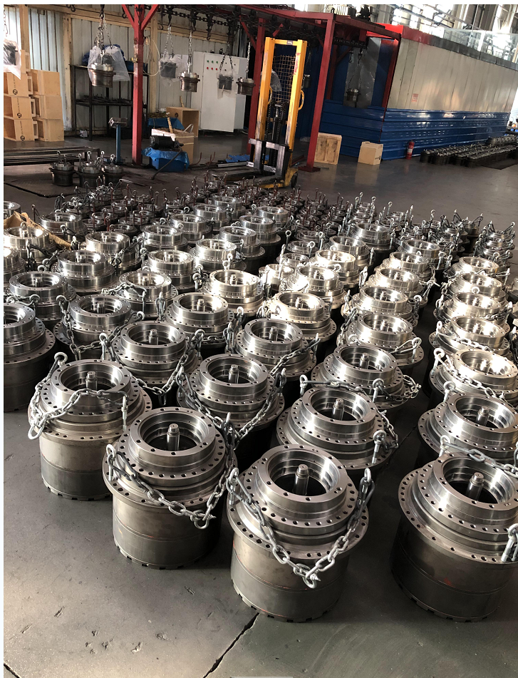 Мотор шестерни коробки передач качания экскаватора PC300-7 706-7K-01040 гидравлический