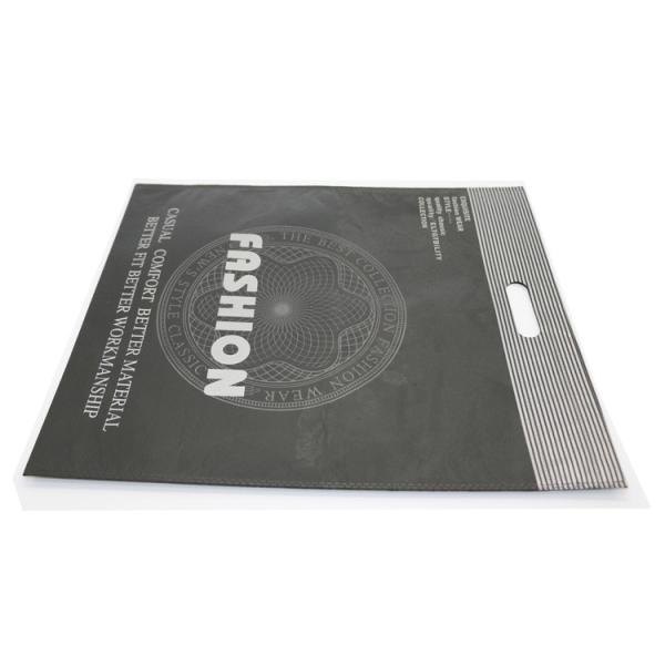 Blue Non Woven Packaging Bags Recyclable Eco Friendly Full Color Die Cutting
