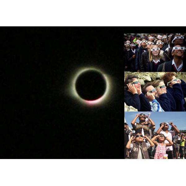 Paper Baader solar eclipse viewer Customized Logo For Education , CE Approved