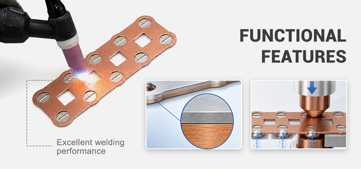 Copper-Nickel Composite Strip for Battery Tabs — Low Resistance, Weldable