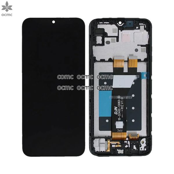 Black Galaxy Samsung A14 LCD Screens Mobile Phone Digitizer 5G OEM