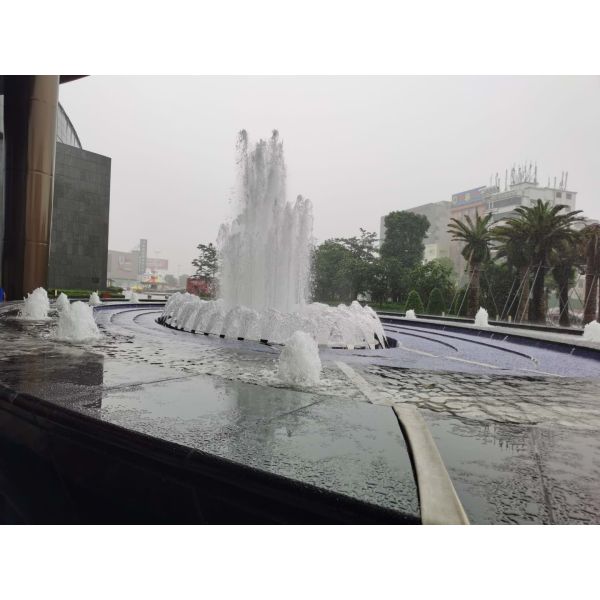 Multi Direction Fan Style Adjustable Dancing Fountain Nozzles