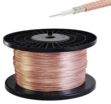 RG316 coaxial cable 50 ohm US military standard High Temperature RG316 Coaxial Cable wire
