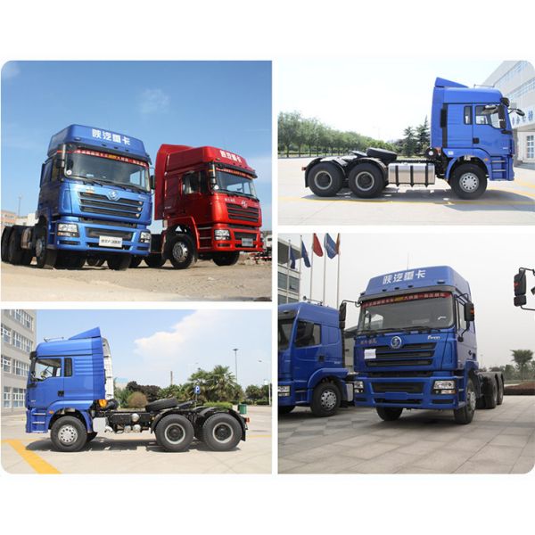 Euro2 Emisión Shacman F3000 Tractor 6X4 Camión de remolque con 351-450 caballos de fuerza