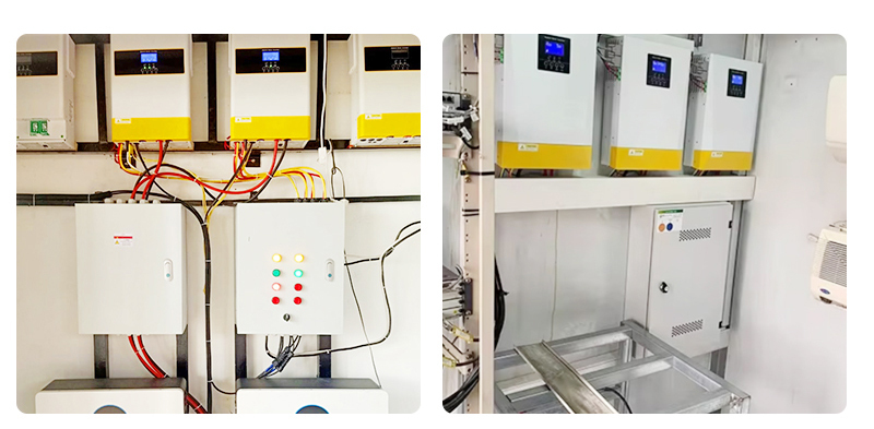 48V 6200W Single Phase Inverter MPPT Solar Charging 120A Support Lithium Battery Activation