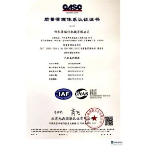 Chongqing Formanhao Trading Co., Ltd Certifications